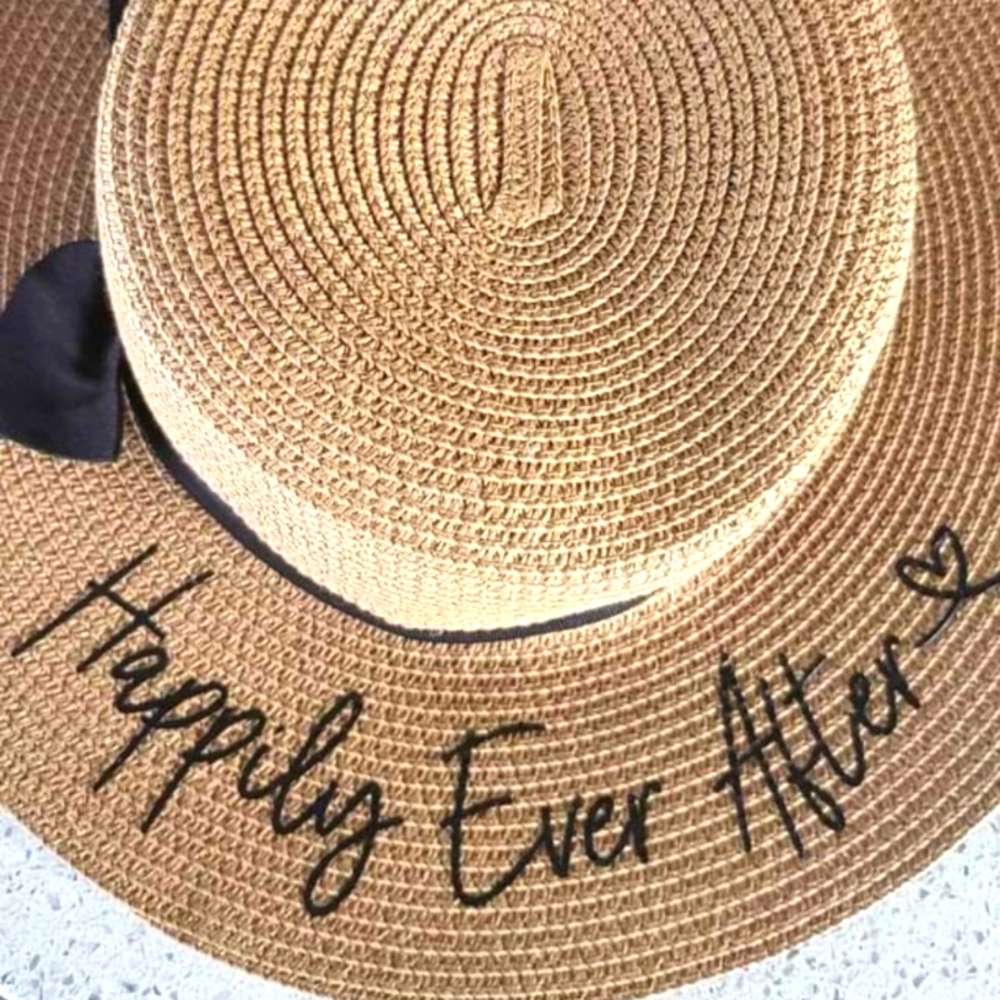 Happily Ever After Straw Hat